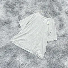 【新品未使用】heart market  ハートマーケット  半袖カットソー  ドルマンスリーブ  (F) カジュアル  ヘルシー  レディース  グレー系  灰色【送料無料】