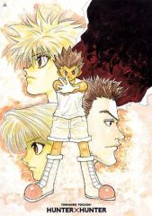[중고] 포스터(애니메이션) B2 포스터 HUNTER×HUNTER [창간 50주년 기념 주간 소년 점프전 VOL.3]