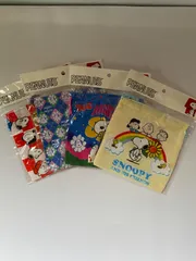 スヌーピー　巾着袋　4枚セット