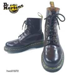 Dr.Martens PASCAL 8ホール ブーツ UK4 ブラウン ドクターマーチン レースアップ hws01870