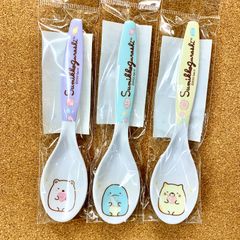 送料無料♪ すみっコぐらし(ねこ•しろくま•とかげ) レプーンS 3本セット
