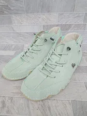 ◇ Θ LDECK レースアップ カジュアル　シューズ　スニーカー サイズ37 ミント レディース P  【1410230000142】