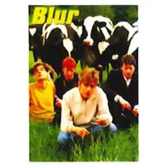 BLUR ブラー ポスター 黒額付きポスター】Blurブラー The Best Of Blur ①（新品
