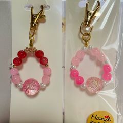 ハンドメイド　ビーズチャーム