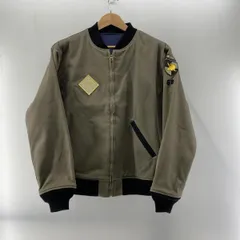 【中古】WAREHOUSE Cadet's Varsity Jacket グレー×ネイビー 40 Lot JG-24 ウエアハウス[24]のサムネイル