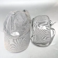 ◇ Θ 《 THE NORTH FACE ザ ノース フェイス まとめ売り2点セット スマホポーチ キャップ メンズ 》 E  【1502180025624】