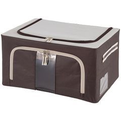 折りたたみ ふた付き収納ケース RUMIERE(ルミエール) Mサイズ - メルカリ