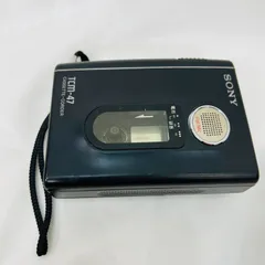 カセットレコーダー、SONY TCM-47「整備済み、完動超美品」 SONY TCM-47 カセットレコーダープレーヤー - メルカリ