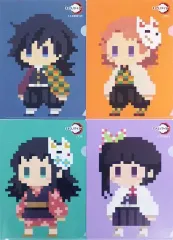 【中古】クリアファイル Bセット ドットシリーズ A5ミニクリアファイル4枚セット 「鬼滅の刃」 ジャンプフェスタ2020グッズ