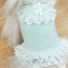 ins犬服ペットウェアペット洋服 夏服 犬の服 キャミワンピーオシャレ上質