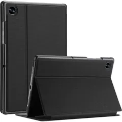 【特価商品】耐衝撃 保護カバー スタンド機能 軽量 スタンドケース 手帳型 フォリオケース A8 ブックカバーデザイン 適応機種：Galaxy Tab Tab A8 10.5 インチ Galaxy 2022 X200 X205 ProCase X207 ?ブラ