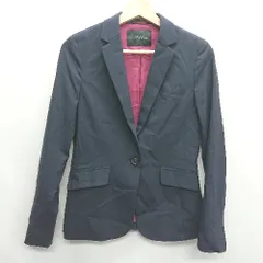 ◇ green label relaxing グリーンレーベル UNITED ARROWS 長袖 ジャケット サイズ38 ネイビー系 レディース E  【1408220006175】