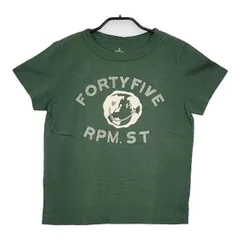 45rpm - 45rpm(フォーティーファイブアールピーエム) 半袖Tシャツ サイズ3 L レディース美品  - ライトブルー クルーネック/シルク 楽天市場】45rpm（カラーネイビー）（Tシャツ・カットソー