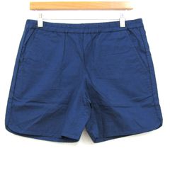 アーペーセー ショートパンツ ボトムス コットン レディース XSサイズ ネイビー A.P.C. 【中古】