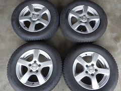 2310-398　VIOLENTO　アルミホイール＆スタッドレスタイヤ　195/65R15　2021-22年　4本セット