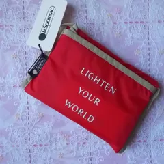 レスポートサック LESPORTSAC エコトートバッグレッド