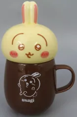 【中古】マグカップ･湯のみ うさぎ チルタイム蓋付きマグカップ 「ちいかわ」