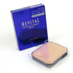 資生堂 リバイタル リスティングパクト オークル10 ほぼ未使用 ダメージ有 ファンデーション レディース SHISEIDO 【中古】
