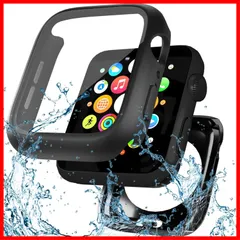 アップルウォッチ用 ケース 40mm 防水 防水 一体型 対応 新デザイン SE第二世代 2 4 in 5 1 6 前後の保護 Series 高透過率 SE 装着簡単 Watch 脱落しやすい Apple 耐衝撃 カバー ブラック Zswhuinmhsy