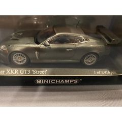 Jaguar XKR GT3 2006 色：Grey metallic メーカー：ミニチャンプス 新品未使用 1/43ミニカー