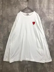 最終お値下げ❗️【新品未使用】コムデギャルソン 長袖Tシャツ　M 長袖Tシャツ（ロンT）-Play Comme des Garcons（プレイ