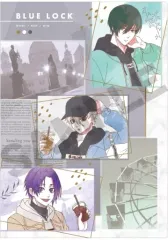 【中古】クリアファイル ブラック(ニュアンスカラー) シングルクリアファイル(A4) 「ブルーロック」