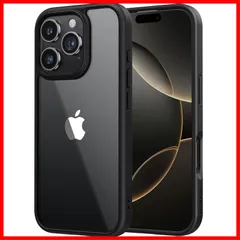 【再入荷】NIMASO iPhone16Pro用ケース クリア 黄変防止 耐衝撃 米軍MIL規格 SGS認証 PC背面 いPhone16Pro対応 傷つけ防止 超薄型 軽量 ワイヤレス充電対応 ストラップホール付き アイフォン16プロ対応 （6.3インチ）スマ