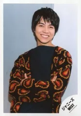 【中古】生写真(ジャニーズ) ジャニーズWEST/重岡大毅/上半身・衣装黒・青・腕組み・背景白/「ジャニーズWEST LIVE TOUR 2019 WESTV!」グッズオフショット/公式生写真