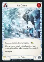 【中古】Flesh and Blood ELE152[R]：Ice Quake (2)