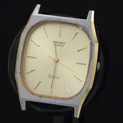 SEIKO セイコークオーツ5931 に 螺旋 革 バンド コーディネート