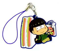 【中古】ストラップ(キャラクター) チョロ松 ラバーストラップ 「おそ松さん×ローソン」 対象商品購入特典