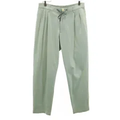 LANVIN en Bleu ランバンオンブルー イージーパンツ 48 グリーン系 メンズ 古着