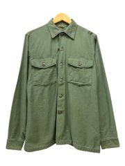 50s USAF フルーツオブザルーム ユーティリティシャツ M セージ