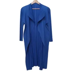 プリーツプリーズ ロングカーディガン プリーツプリーズ ロングカーディガン 黒 イッセイミヤケ