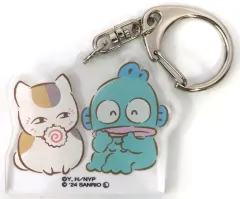 【中古】キーホルダー ニャンコ先生＆ハンギョドン アクリルキーホルダー(コラボ第二弾)「夏目友人帳×サンリオキャラクターズ」