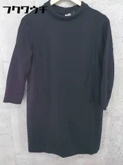 ◇ TOMORROWLAND collection トゥモローランドコレクション 長袖 膝丈 ワンピース サイズ38 ネイビー レディース 【中古】 【1002800716913】