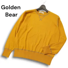【新品 未使用】 Golden Bear ゴールデンベア 秋冬★ ウール混 ニット セーター トレーナー Sz.M メンズ