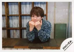 【中古】生写真(ジャニーズ) なにわ男子/大橋和也/横型・バストアップ・衣装黒・緑・両手顔の下でグー・左向き・口閉じ/「ジャニーズJr.8・8祭り～東京ドームから始まる～」グッズオフショット/公式生写真