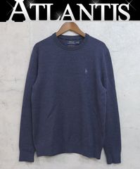 【広尾店】ポロラルフローレン POLO RALPH LAUREN メンズ セーター ネイビー size:XS 【16200】