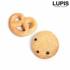 ヘアアクセサリー ヘアクリップ キッズ 食品サンプル クッキー フード お菓子 かわいい ユニーク チョコチップ クッキー プレッツェル lupis ルピス 安い 激安 プチプラ v2668