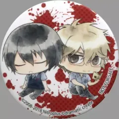 【中古】バッジ・ピンズ(キャラクター) 哲雄＆蓉司 ゆーぽん先生描き下ろしSDイラスト54mm缶バッジ 「PS Vitaソフト sweet pool」 アニメイト購入特典