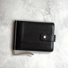 極美品✨サンローラン マネークリップ キャビアスキン 札入れ レザー 黒 SAINT LAURENT - サンローラン パリ SAINT LAURENT PARIS 財布