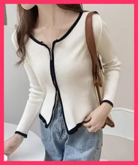 【スタッフおすすめ！】 ダブルジップ 長袖ニットカーディガン ニットトップス/前開きニット 上品/ニットソー 通勤服 レディース 大人カジュアル フロントジ おすすめ おしゃれ　かわいい　人気 98BAOJIAN-001