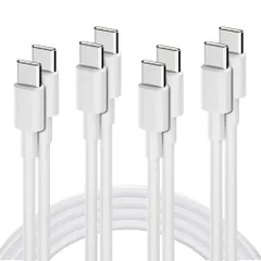 【数量限定】【2024最新型】タイプc ケーブル 4本セット 1M x 4 USB Type C ケーブル 100W 5A PD QC 4.0対応 急速充電 高速データ転送 USB Cケーブル タイプC 充電ケーブル iPhone15シリーズ充電ケーブル
