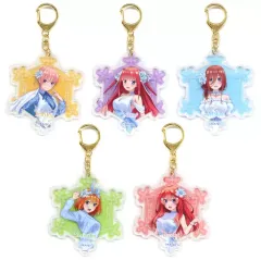 【中古】雑貨 全5種セット ブラインドアクリルキーホルダー 「きゃらっとくじ 五等分の花嫁∬～Shine Snow～」 K賞