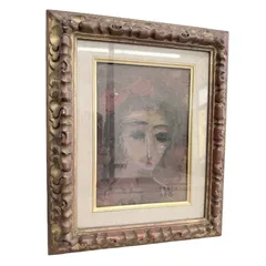 5674 織田広喜「少女」油彩15号 直筆サイン 5674 織田広喜「少女」油彩15号 直筆サイン 5674 織田広喜「少女