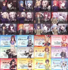【中古】キャラカード 全24種セット 「バーチャルYouTuber ホロライブ hololive ＆ hololive ERROR メタリックパスコレクション」