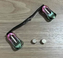 【訳あり】 ベイトリール ダブルハンドル ノブ マルチカラー カスタム 汎用 ダイワ シマノ 交換