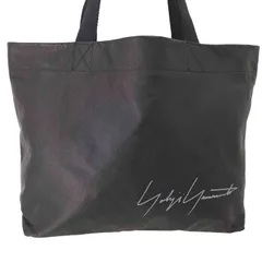 美品 ヨウジヤマモト YOHJI YAMAMOTO トートバッグ ハンドバッグ 機能的でエレガント【ヨウジヤマモト】Zipper tote LL (Yohji