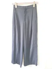 ◇ Θ BEAUTY&YOUTH UNITED ARROWS センタープレス スラックス サイズS ネイビー系 レディース E  【1507230008312】